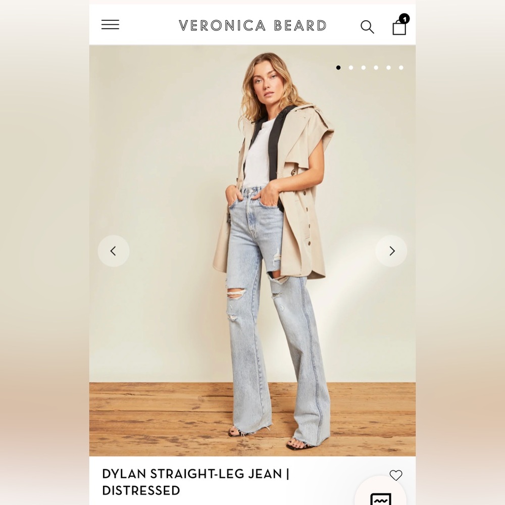 Veronica Beard Dyaln Jeans